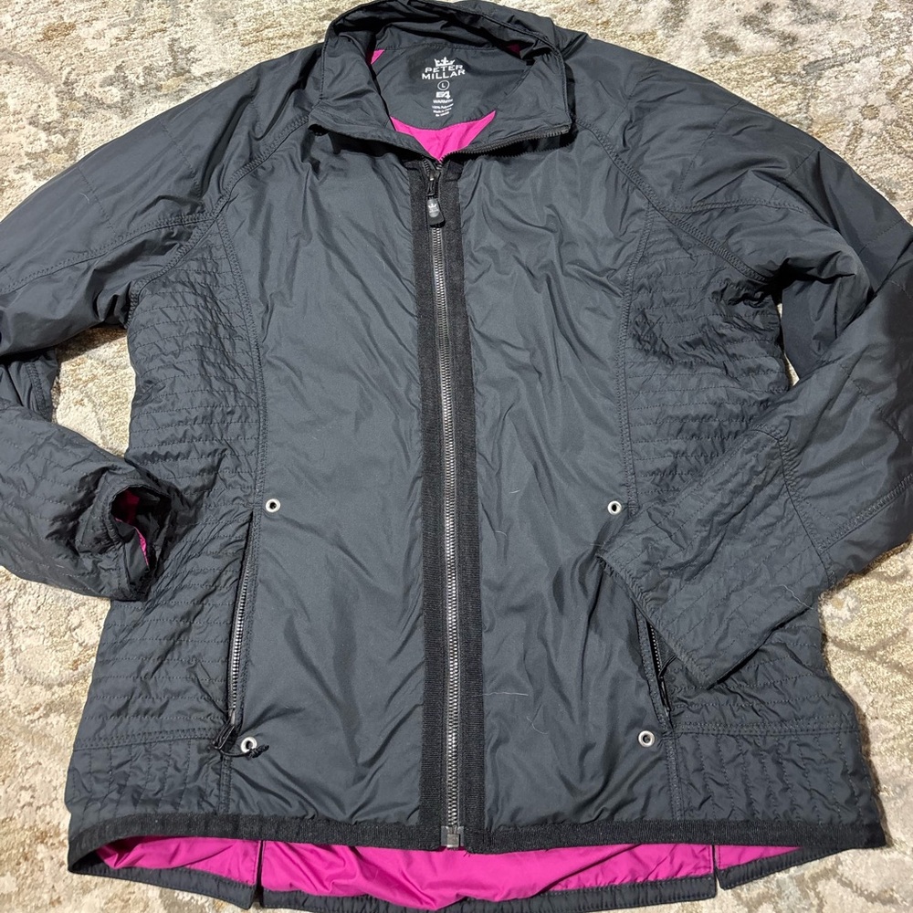 Peter Millar e4 warmth puffer Jacket womens large lightweight